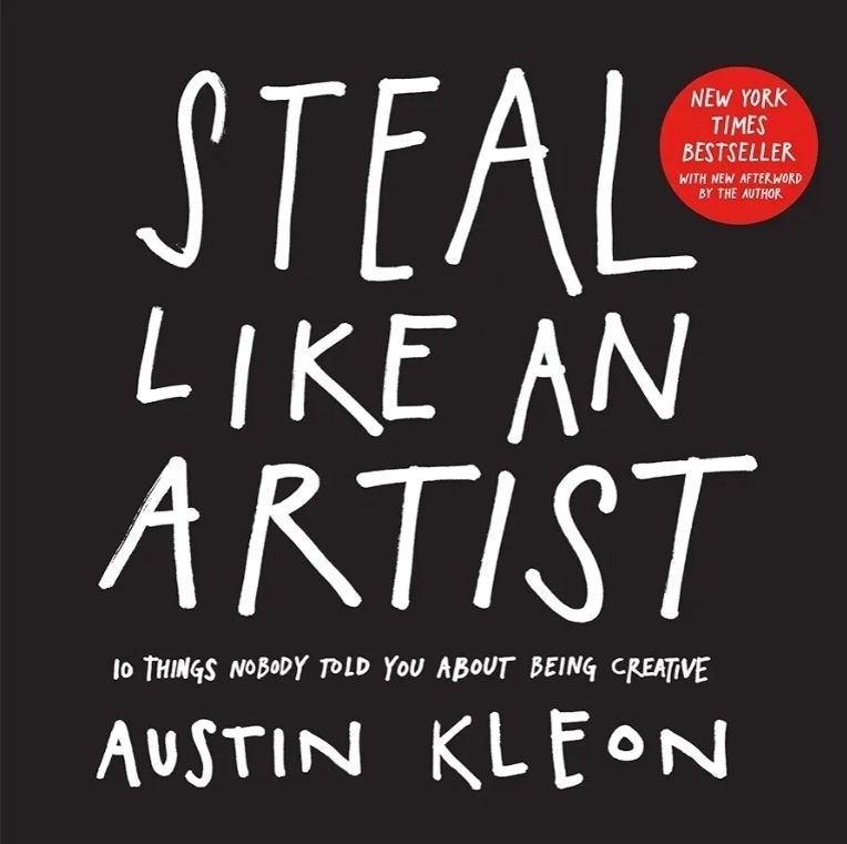 Where do original ideas come from? Steal Like an Artist challenges the romantic notion that creativity happens in isolation. Instead, Austin Kleon explores how artists learn from what inspires them, absorb influences, experiment, and gradually transform those influences into something distinctly their own.