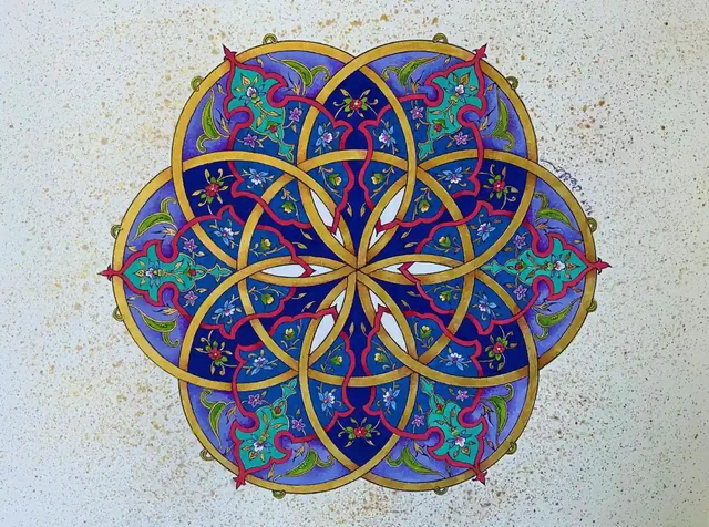 Shamseh Safavieh by Samira Mohammadkhani