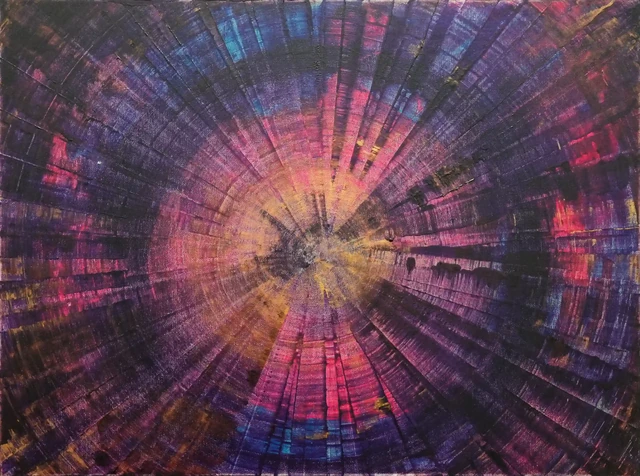 Immersed Galaxy in Space by Samira Mohammadkhani