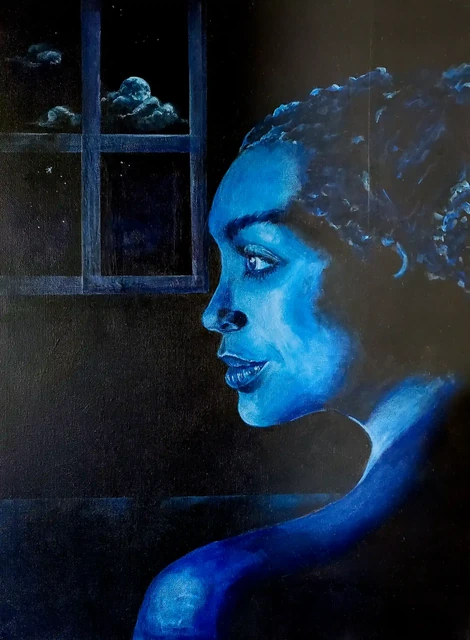 Blue Night by Samira Mohammadkhani