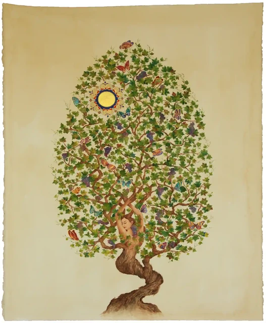 The Wine Lady by Samira Mohammadkhani